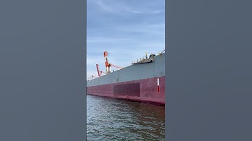 This isn’t a building. It’s a ship. #shorts #bulkcarrier #ship #port