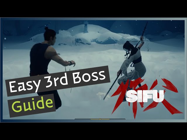 Sifu - Easily Beat the 3rd Boss (Kuroki the Artist)! Tips u0026 Guide class=