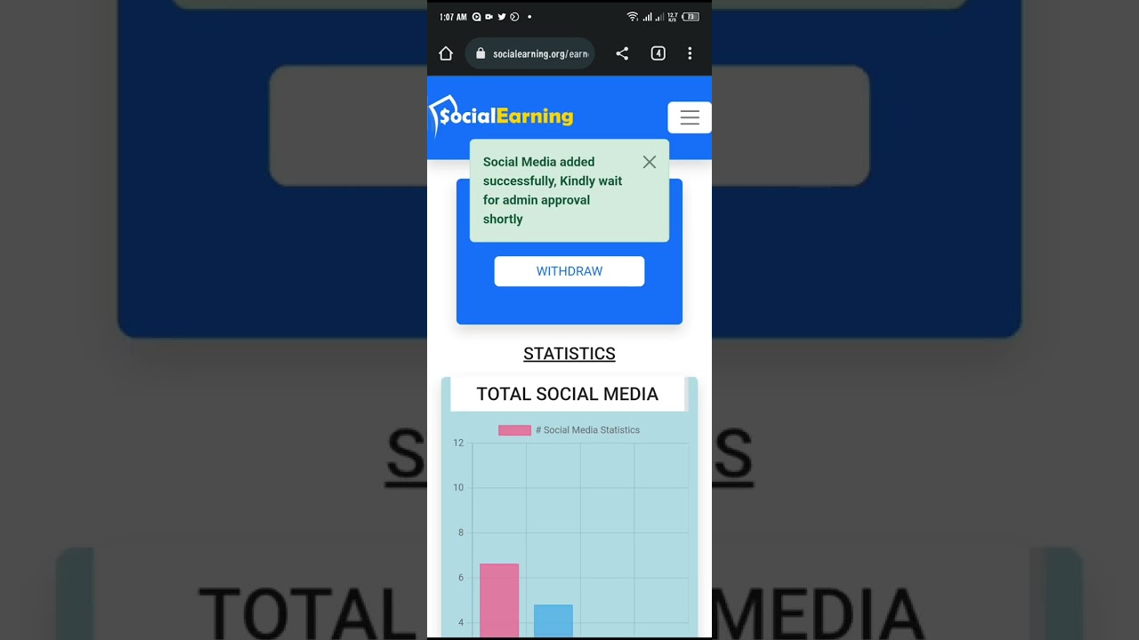 Как добавить свой аккаунт WhatsApp в SocialEarning