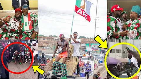 Watch Shocking Moment Portable Did This During APC/PDP Rally As Zazu Drag Crowd With Davido in Osun!