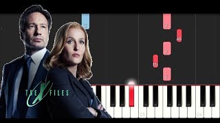 The X Files Theme Song (Piano Tutorial)