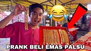 PRANK BELI EMAS PALSU UNTUK MAMA ?