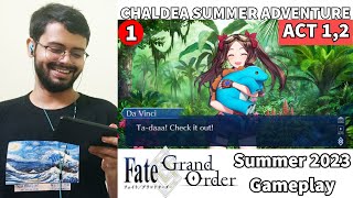 [FGO] Chaldea Summer Adventure (Part 1) GAMEPLAY | Summer 2023 NA 【Fate/Grand Order】