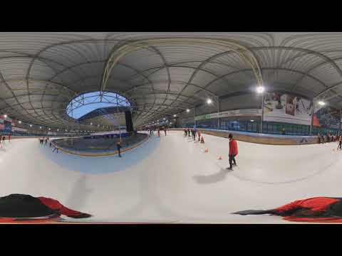 Jeugdschaatsen Volendam in 360 VR