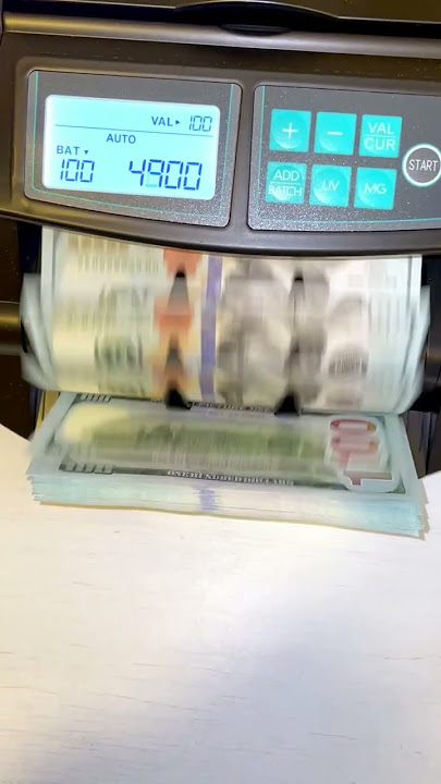 Counting Money | $10,000 US Dollars | Prop Money