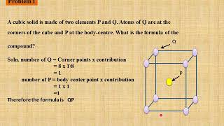 solid state 6 numerical on number of particles