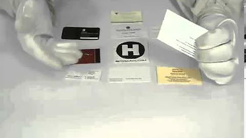 Debossed Business Cards   Business Card Printing