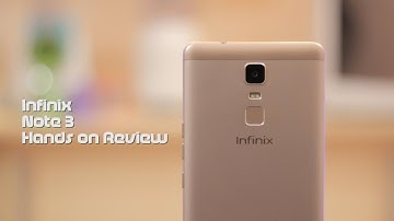 Infinix Note 3 pro - How to Setup Fingerprint Scanner to Perform Multiple Tasks
