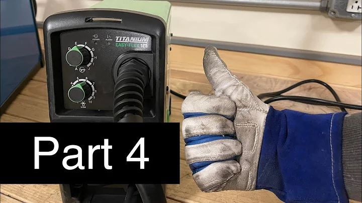 Flux Core welding part 4:  Can it weld thick steel?