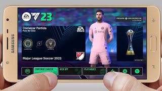 FIFA 16 MOD EA FC 23 ANDROID EUROPEUS & LIGA MLS ATUALIZADO COM FACES REAIS MOD PS5