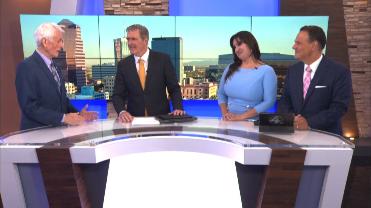 Lou Waters visits the KVOA Studios for our 70th anniversary!