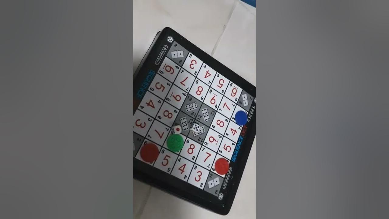 how to play sequence dice🎲 YouTube