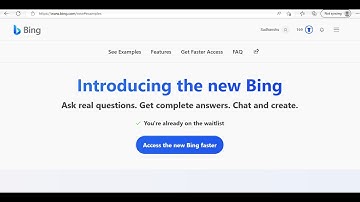 Microsoft Bing Join Waiting List for ChatGPT Access #chatgpt #microsoftchatgpt #bing #bingChat