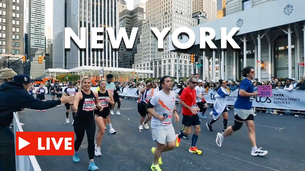 2025 TCS New York City Marathon at Mile 25 (Part 1 at 1130 am)