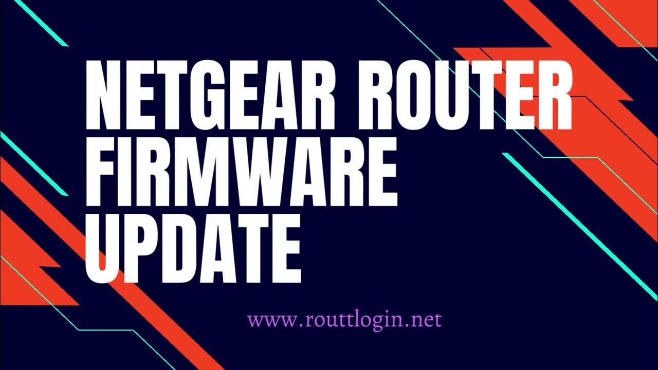 Netgear Router Firmware Update
