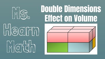 Geometry Part 26 Effect on Volume of a Box when Dimensions are Doubled or Tripled