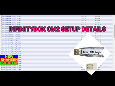 INFINITYBOX CM2 SETUP DETAILS