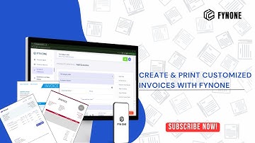 How to Use Customized Invoice Templates in FynOne App