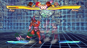 SFxT:Akuma Crossup Setup