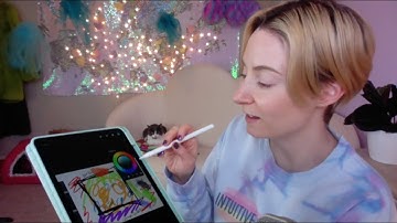 Can you do Intuitive Art using Procreate?