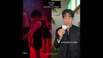 Vsoo at paradise art night 😭❤️ #vsoo #taesoo #jisoo #taehyung #shorts 