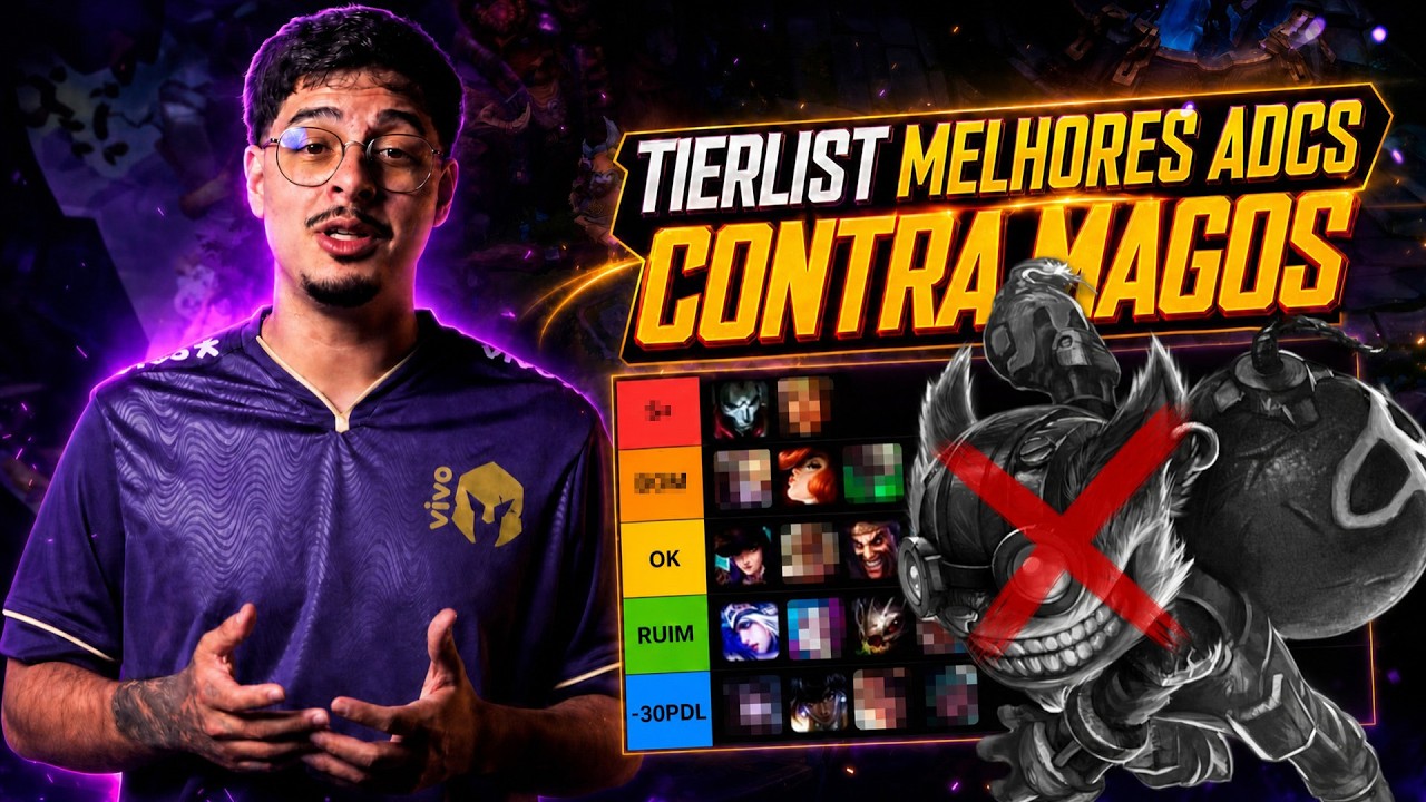 Os Melhores ADCs para DESTRUIR Magos no Patch (Tier List)