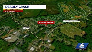 Coroner identifies man killed in Spartanburg County crash