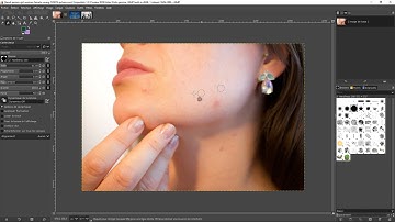 GIMP : Outils correcteur et de clonage | L