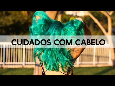 Vídeo: Como Cuidar De Cabelos Coloridos No Verão