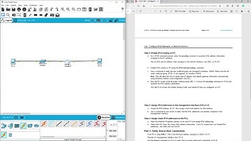 (CCNA7-1-v7) 12.9.2  Configure IPv6 Addresses on Network Devices