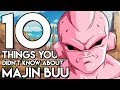 10 things you probably didnt know about majin buu 10 facts  dragon ball z  super