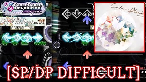 【DDR WORLD】 Couleur=Blanche / #FFFFFF [SP/DP DIFFICULT] 譜面確認 Play