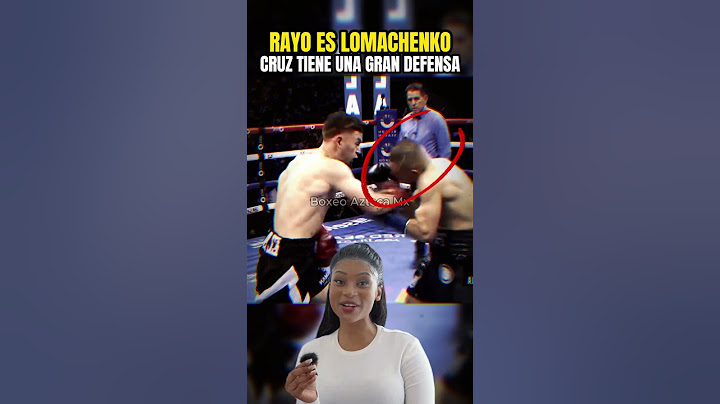 Rayo Valenzuela se la aplicó a Pitbull Cruz