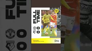 Man United 0 - 0 Watford
