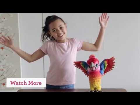 FurReal Rock A Too The Show Bird Riley Teaser