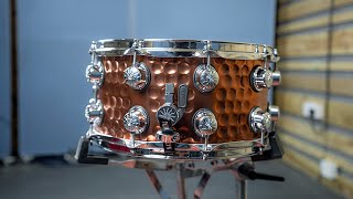 Natal Hand Hammered Steel Snare // Full Review & Demo...