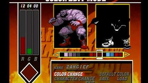 (Capcom vs SNK 2) Mecha-Zangief (Zangief Color Edit)