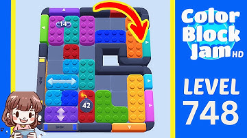 Color Block Jam Level 748 Solution Walkthrough