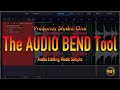 The audio bend tool in studio one  home studio trainer show