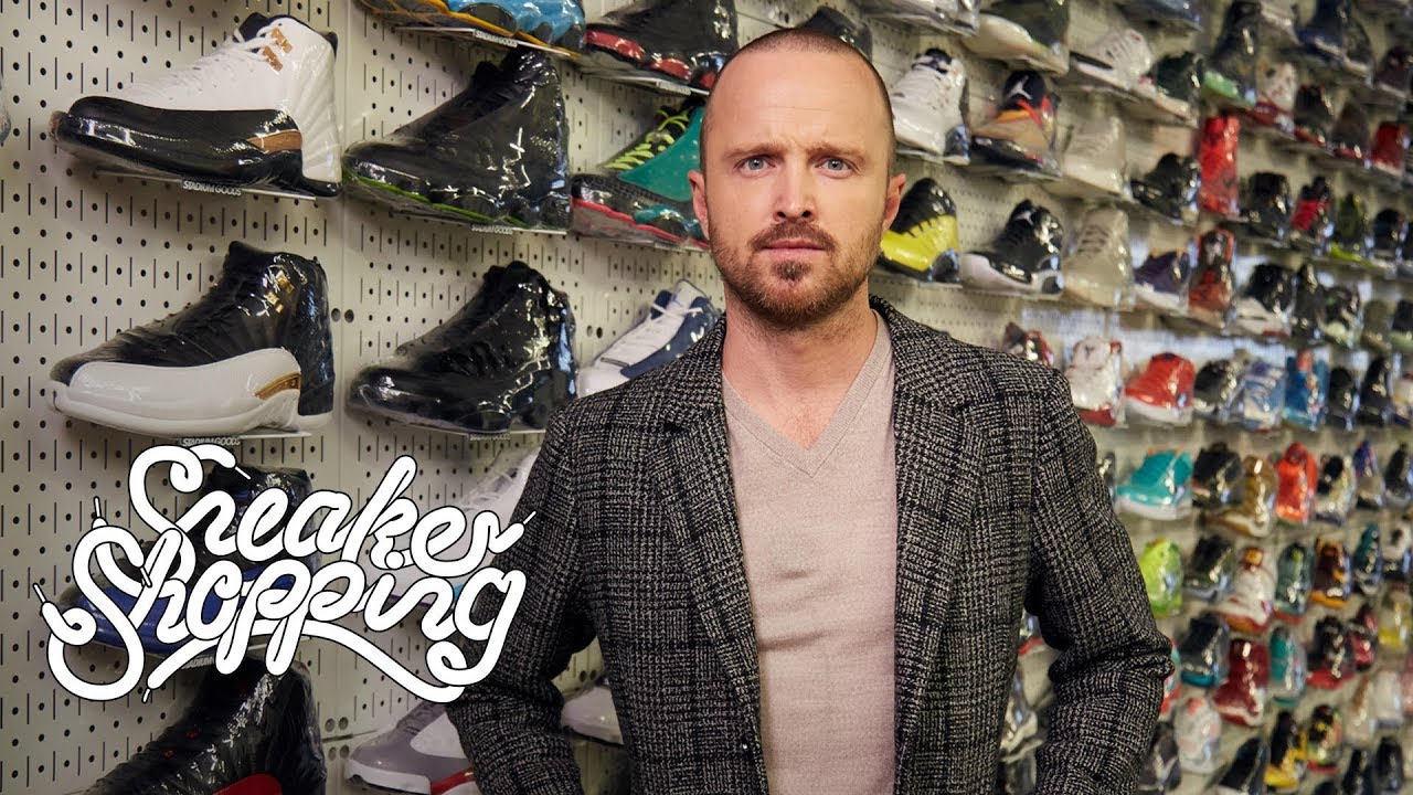 Aaron Paul Goes Sneaker Shopping With Complex - YouTube