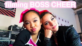 Filming BOSS CHEER!! Behind the Scenes & Wrap Party | Nicole Laeno