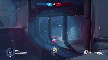 Widow trick shot in 1v1
