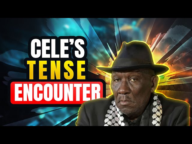 Cele's Tense Encounter | Mpho Dagada class=