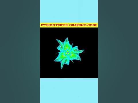 Python turtle graphics code design - YouTube