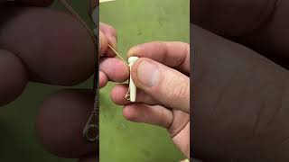 Bridge pin hack #luthier #guitarplayer #guitar