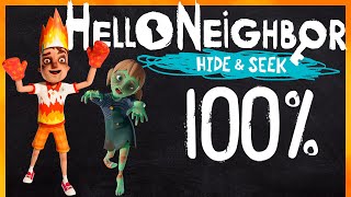 Hello Neighbor: Hide and Seek - Full Game Walkthrough (No Commentary) - 100% Achievements by Carrot Helper - 100% Walkthroughs | No Commentary 6,292 views 3 months ago 55 minutes