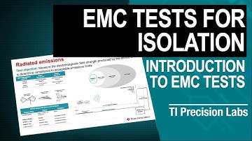 Introduction to EMC tests for isolation