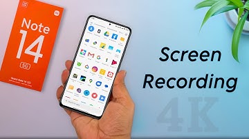 Redmi Note 14 Screen Recording Setting | Redmi Note 14 me Screen Kaise Record Kare