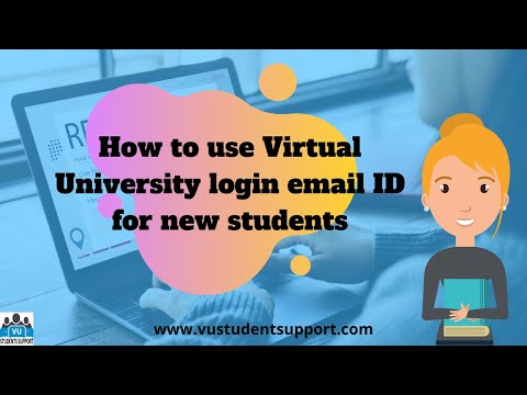 How to use Virtual University login email ID for new students | Full Guide