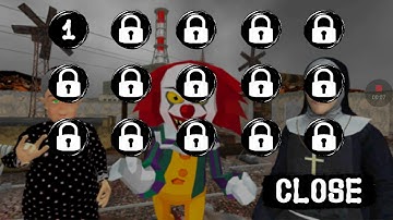 Chernobyl Neighbor Clown gang LEVEL 1 CXOMOPELETÝ